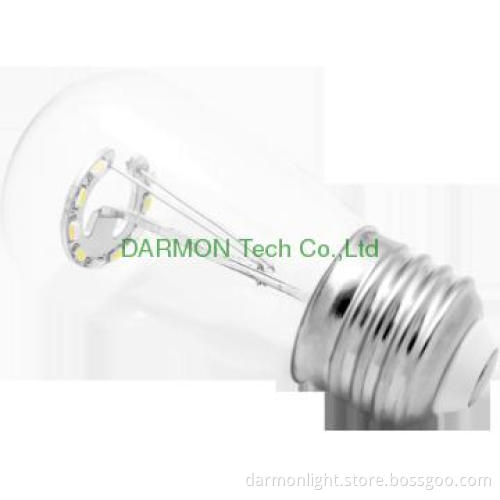 Omni-directional S14 green decorative led bulb with 360deg